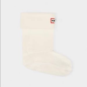 Womens white short hunter boot socks